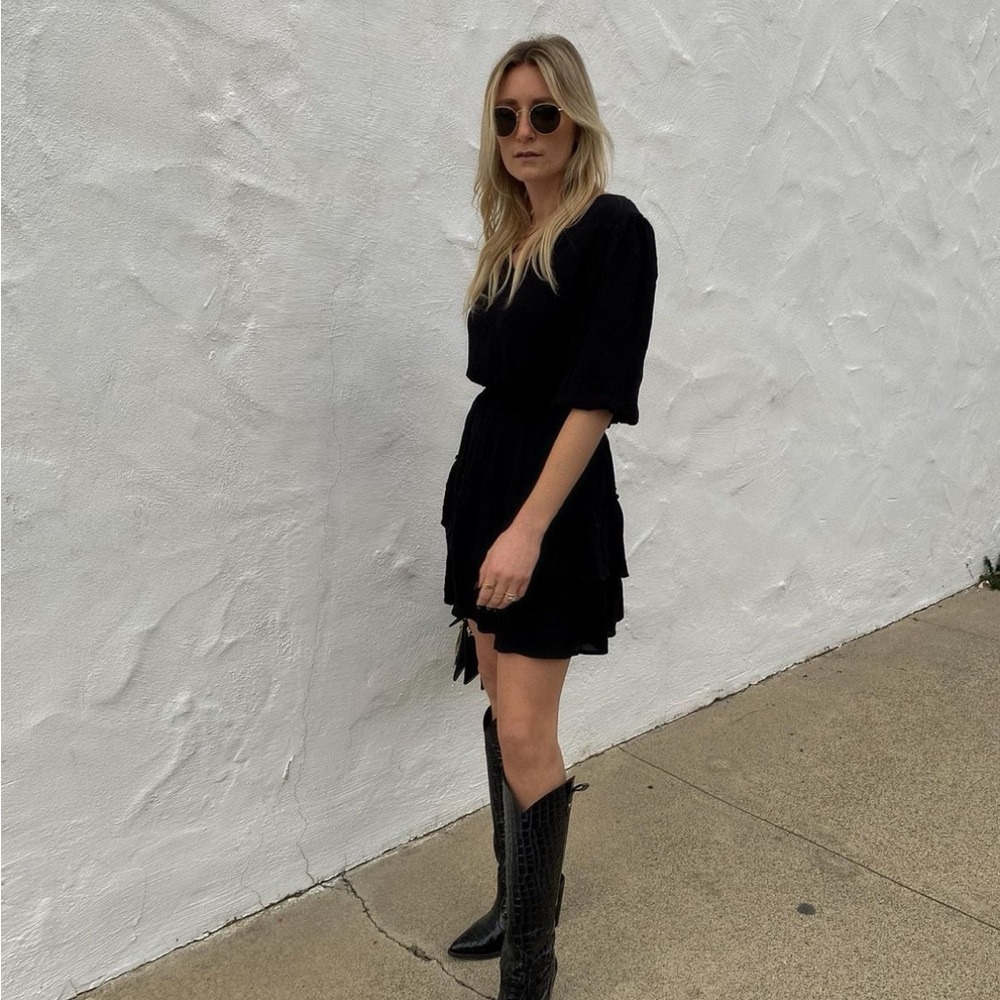 Ruffle Mini Dress